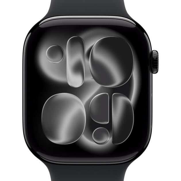 Apple MXM23ZM/A Smart Wearable Accessories Band Black Fluoroelastomer