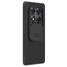 NILLKIN Camshield Pro Series for Xiaomi Redmi Note 14 Pro 5G / Poco X7 5G Case PC+TPU Slide Camera Lid Phone Cover - Black