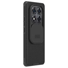 NILLKIN Camshield Pro Series for Xiaomi Redmi Note 14 Pro+ 5G Case PC+TPU Slide Camera Lid Phone Cover - Black