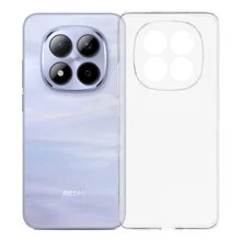 For Xiaomi Redmi Note 15 Pro 5G (Global) Case Shockproof 1.5mm Thickness Clear TPU Phone Cover