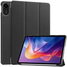 For Xiaomi Redmi Pad 2 Case Anti-Drop Leather Stand Tablet Cover - Black
