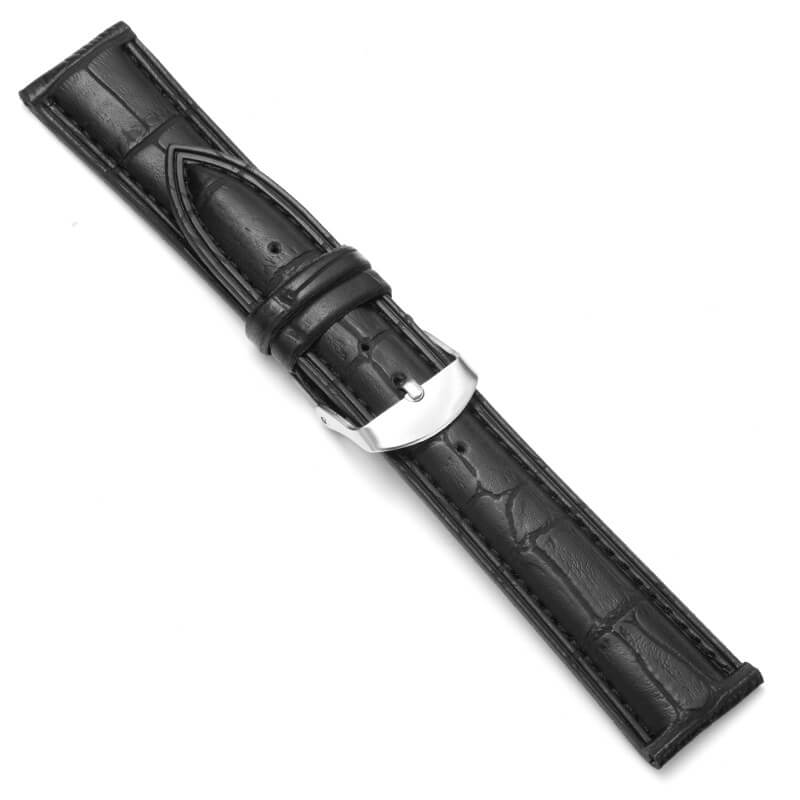 Bamboo Stripe Leather Band for Smart Watches - Image 2