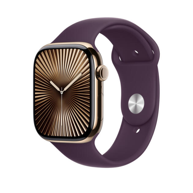 Apple MXLT3ZM/A Smart Wearable Accessories Band Plum colour Fluoroelastomer