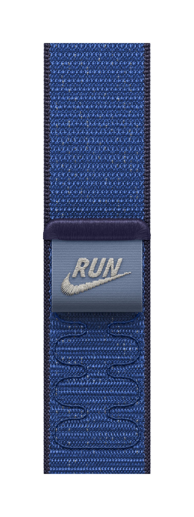 Apple Nike Sport Loop Band Blue Nylon, Recycled polyester, Spandex