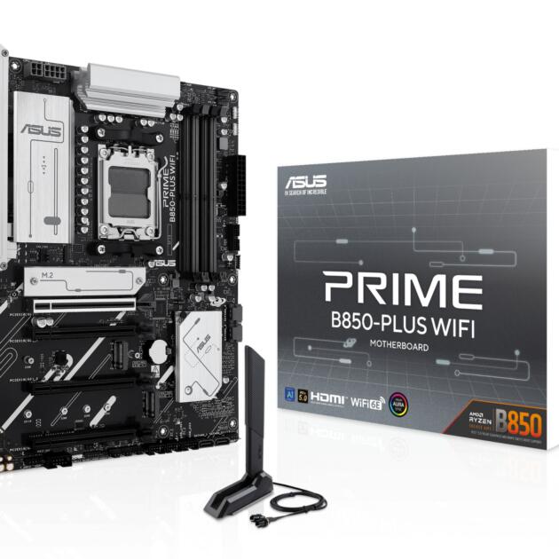 ASUS PRIME B850-PLUS WIFI AMD B850 Socket AM5 ATX
