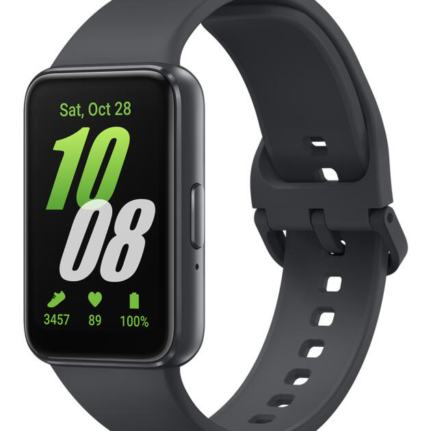 Samsung Galaxy Fit3 4.06 cm (1.6") AMOLED 40 mm Digital 256 x 402 pixels Touchscreen Grey