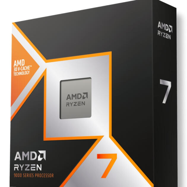 AMD Ryzen 7 9800X3D processor 4.7 GHz 104 MB L2 & L3 Box