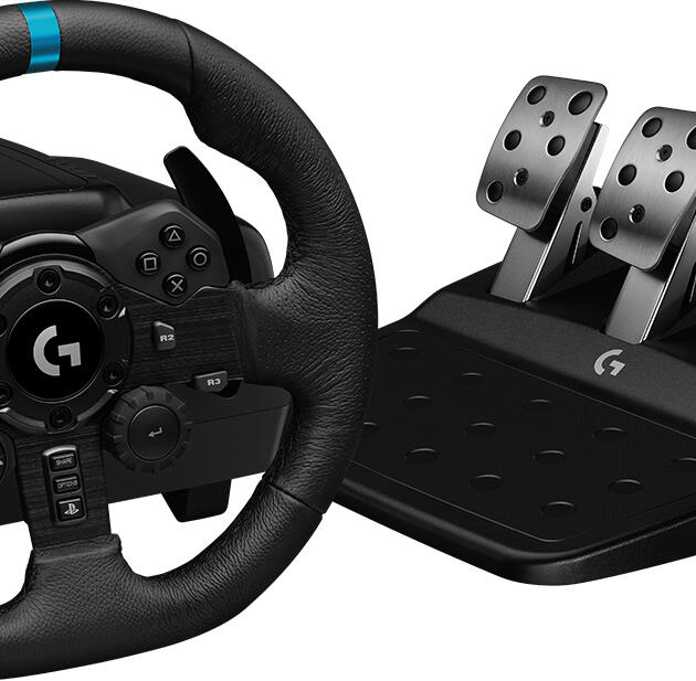 Logitech G G923 Racing Wheel and Pedals for PS5, PS4 and PC