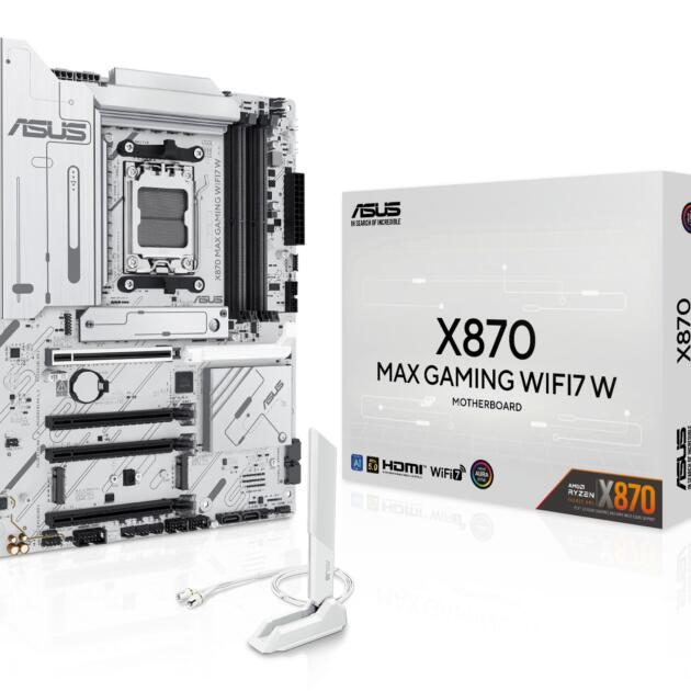 ASUS X870 MAX GAMING WIFI7 W AMD X870 Socket AM5 ATX