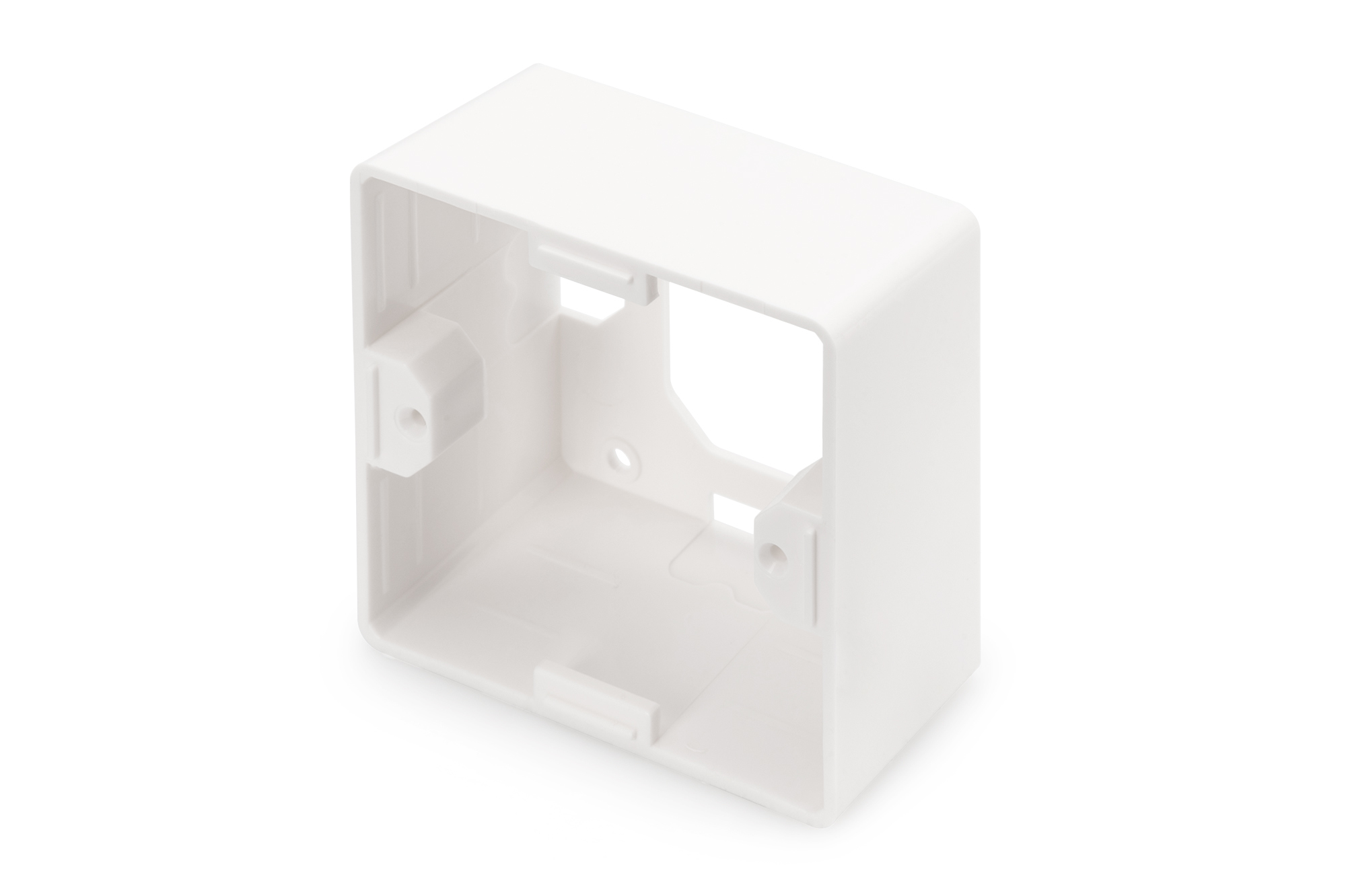 Digitus Surface Mountbox 80x80 mm for Keystone Walloutlet, German Type