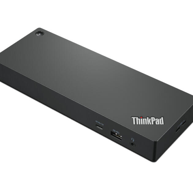 Lenovo 40B00300UK laptop dock/port replicator Wired Thunderbolt 4 Black, Red