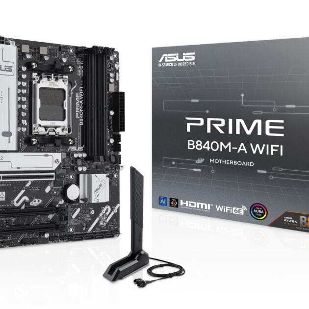 ASUS PRIME B840M-A WIFI AMD B840 Socket AM5 micro ATX