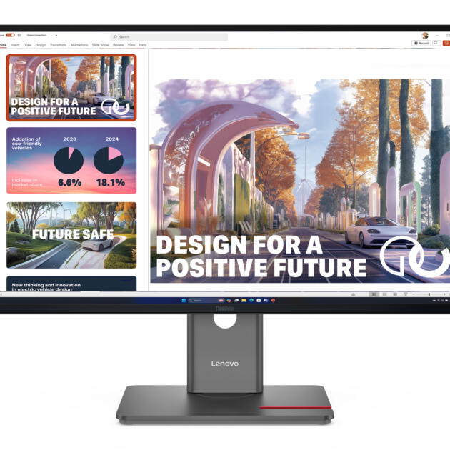 Lenovo ThinkVision P27QD-40 computer monitor 68.6 cm (27") 2560 x 1440 pixels Quad HD LED Black