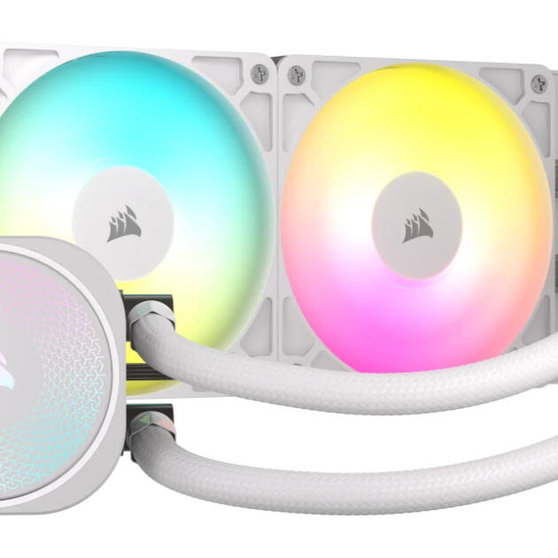 Corsair Nautilus 240 RS ARGB Liquid Processor All-in-one liquid cooler White 1 pc(s)