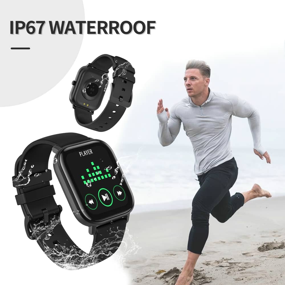 Findtime Fitness Tracker Blood Pressure Heart Rate Monitor Blood Oxygen Activity Pedometer Big Fitness Tracker Sleep Monitor for Women Men - Image 8
