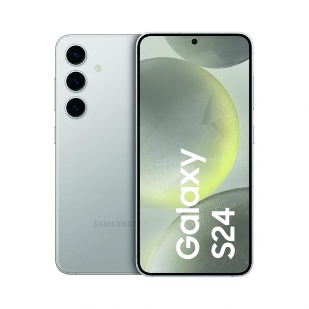 Samsung Galaxy S24 15.8 cm (6.2") Dual SIM Android 14 5G USB Type-C 8 GB 256 GB 4000 mAh Grey, Marble colour