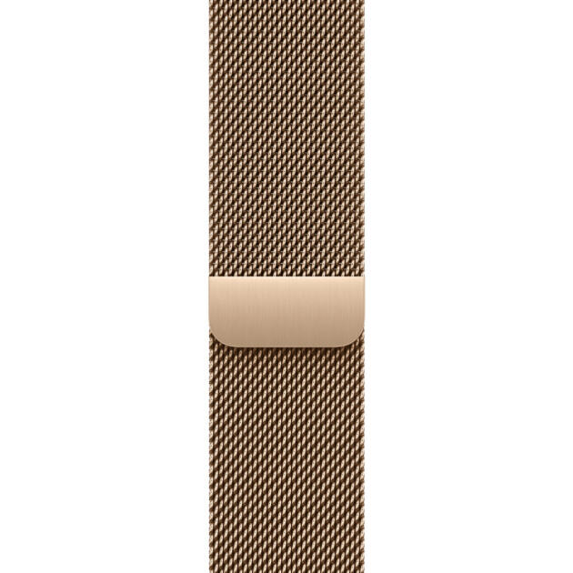 Apple 46mm Gold Milanese Loop - S/M