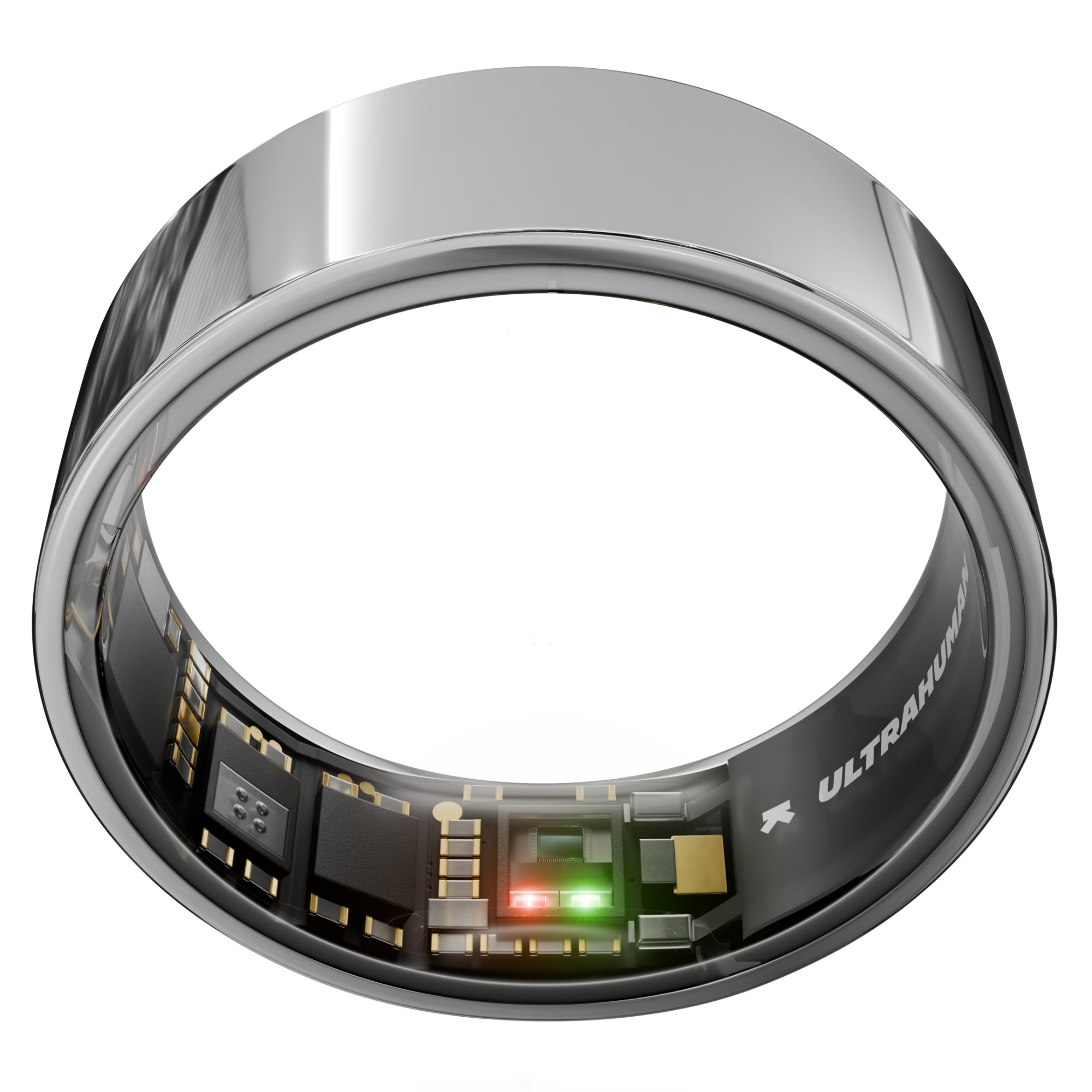 Ultrahuman Ring AIR – Sleep and Fitness Tracker, Smart Ring for Men and Women, No app fee for standard features, Up to 6 days battery life (Size 8)