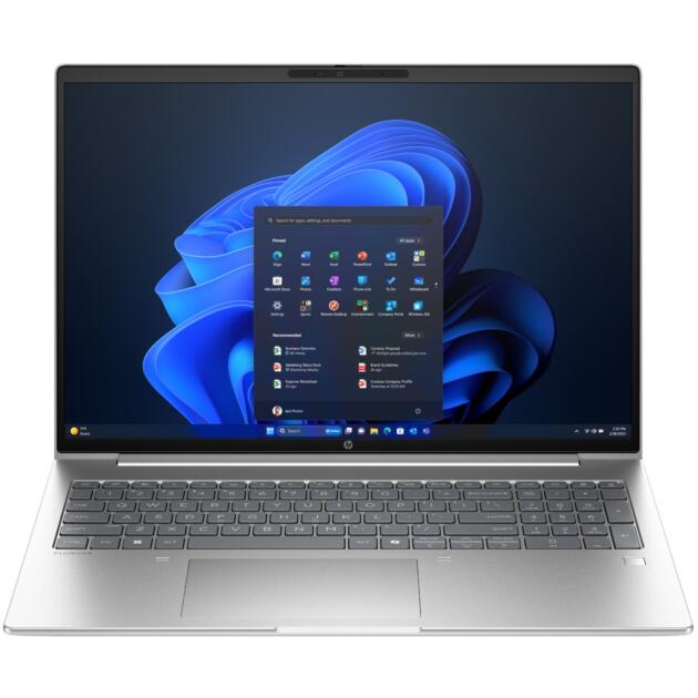 HP ProBook 4 G1iR Intel Core 5 120U Laptop 40.6 cm (16") WUXGA 16 GB DDR5-SDRAM 256 GB SSD Wi-Fi 6E (802.11ax) Windows 11 Pro Silver