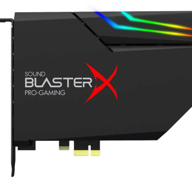 Creative Labs Sound BlasterX AE-5 Plus Internal 5.1 channels PCI-E