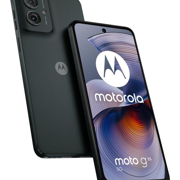Motorola moto g55 5G 16.5 cm (6.49") Dual SIM Android 14 USB Type-C 8 GB 256 GB 5000 mAh Grey
