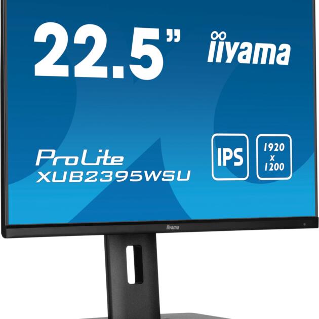 iiyama ProLite XUB2395WSU-B5 computer monitor 57.1 cm (22.5") 1920 x 1200 pixels WUXGA LED Black