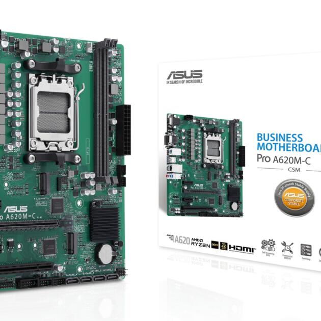 ASUS PRO A620M-C-CSM AMD A620 Socket AM5 micro ATX