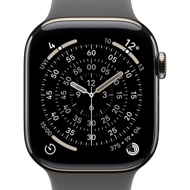 Apple MXLH3ZM/A Smart Wearable Accessories Band Grey Fluoroelastomer