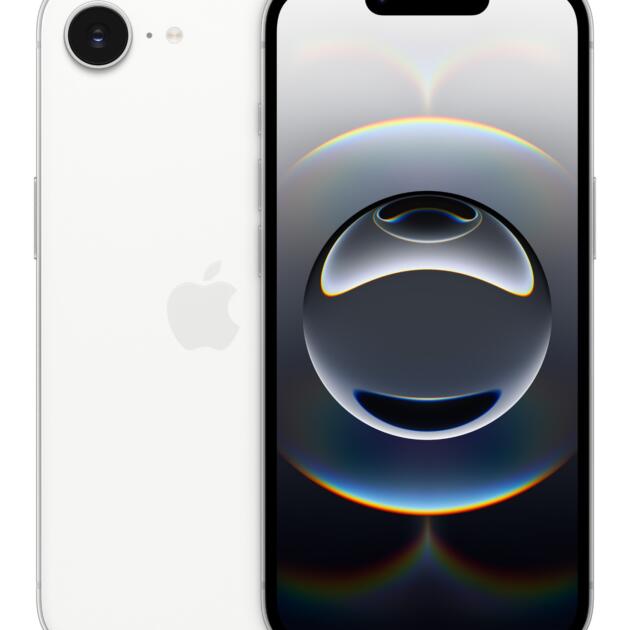 Apple iPhone 16e 15.5 cm (6.1") Dual SIM iOS 18 5G USB Type-C 128 GB White