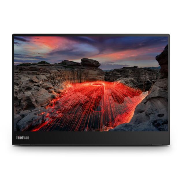 Lenovo ThinkVision M14t Gen 2 computer monitor 35.6 cm (14") 2240 x 1400 pixels 2.2K LED Touchscreen Black